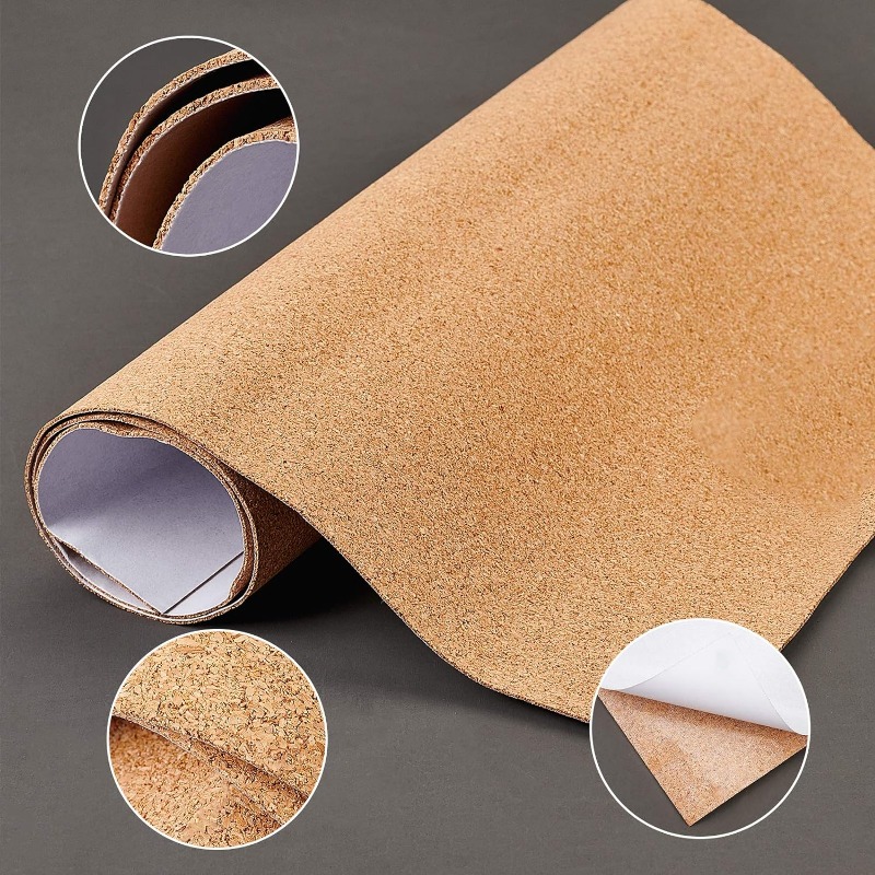 1pc 1mm Thick Adhesive Cork Ro - Woodworking Glue 评论和价格