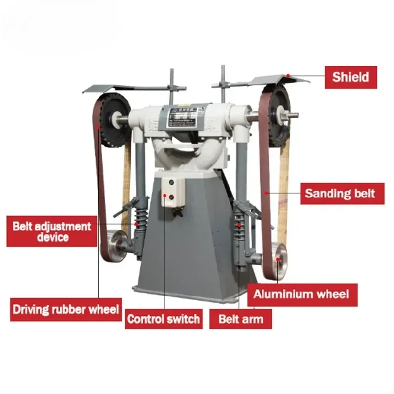 Manual Metal Sand Belt Sander  - Woodworking Machinery For Sale 评论和价格