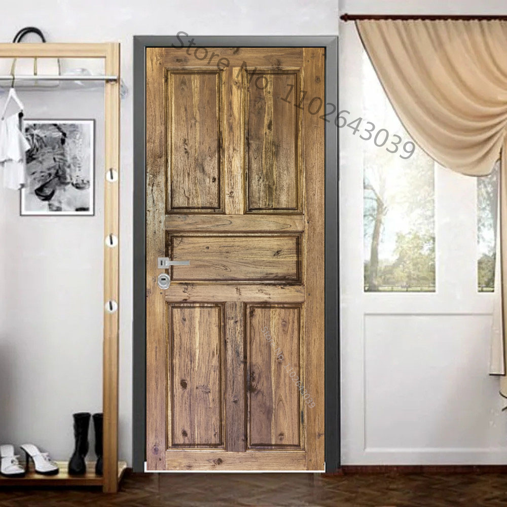 Imitation Wood Doors Sticker R - Woodworking Glue 评论和价格