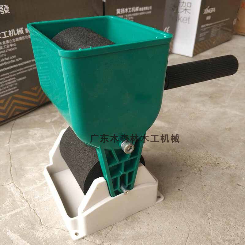 Drum type glue roller Woodwork - Woodworking Wallpaper 评论和价格