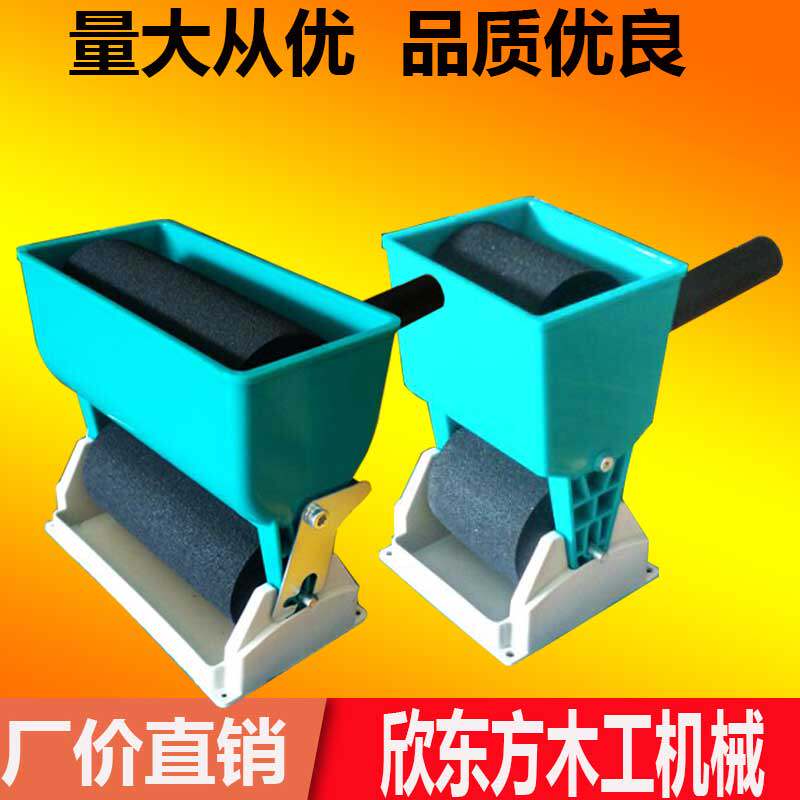 Drum type glue roller Woodwork - Woodworking Wallpaper 评论和价格