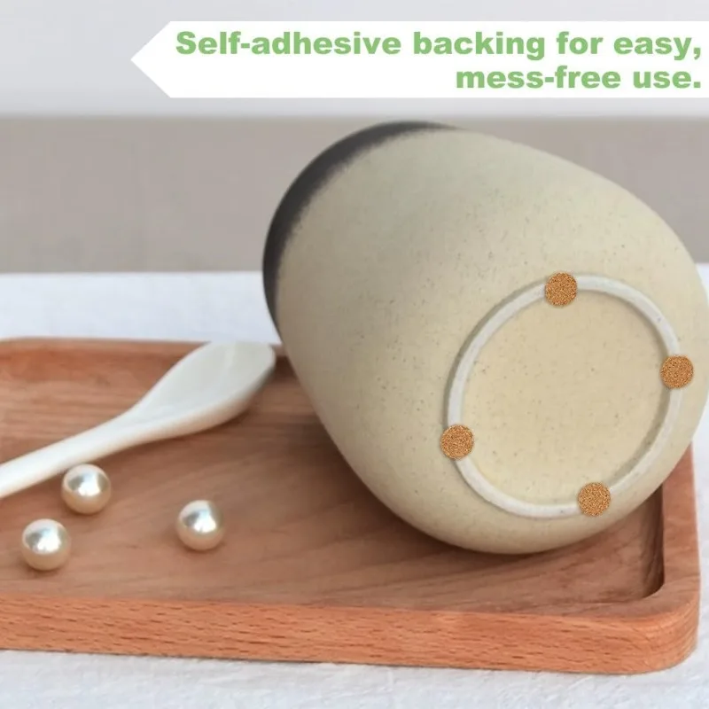 1400pcs Adhesive Cork Circles  - Woodworking Glue 评论和价格