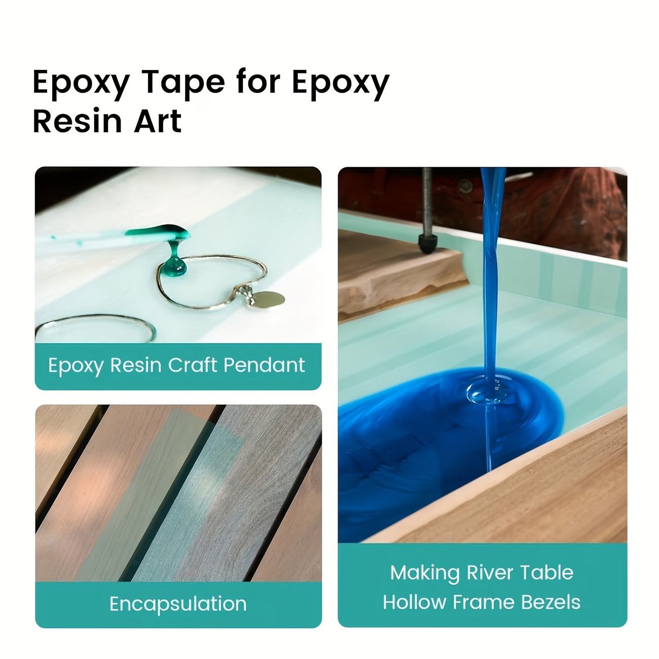 YITAPE Green Epoxy Resin Tape  - Woodworking Resin 评论和价格